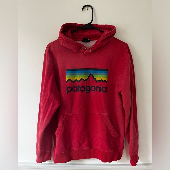 Patagonia Tops - Patagonia Vintage Red Hoodie, X-Small
